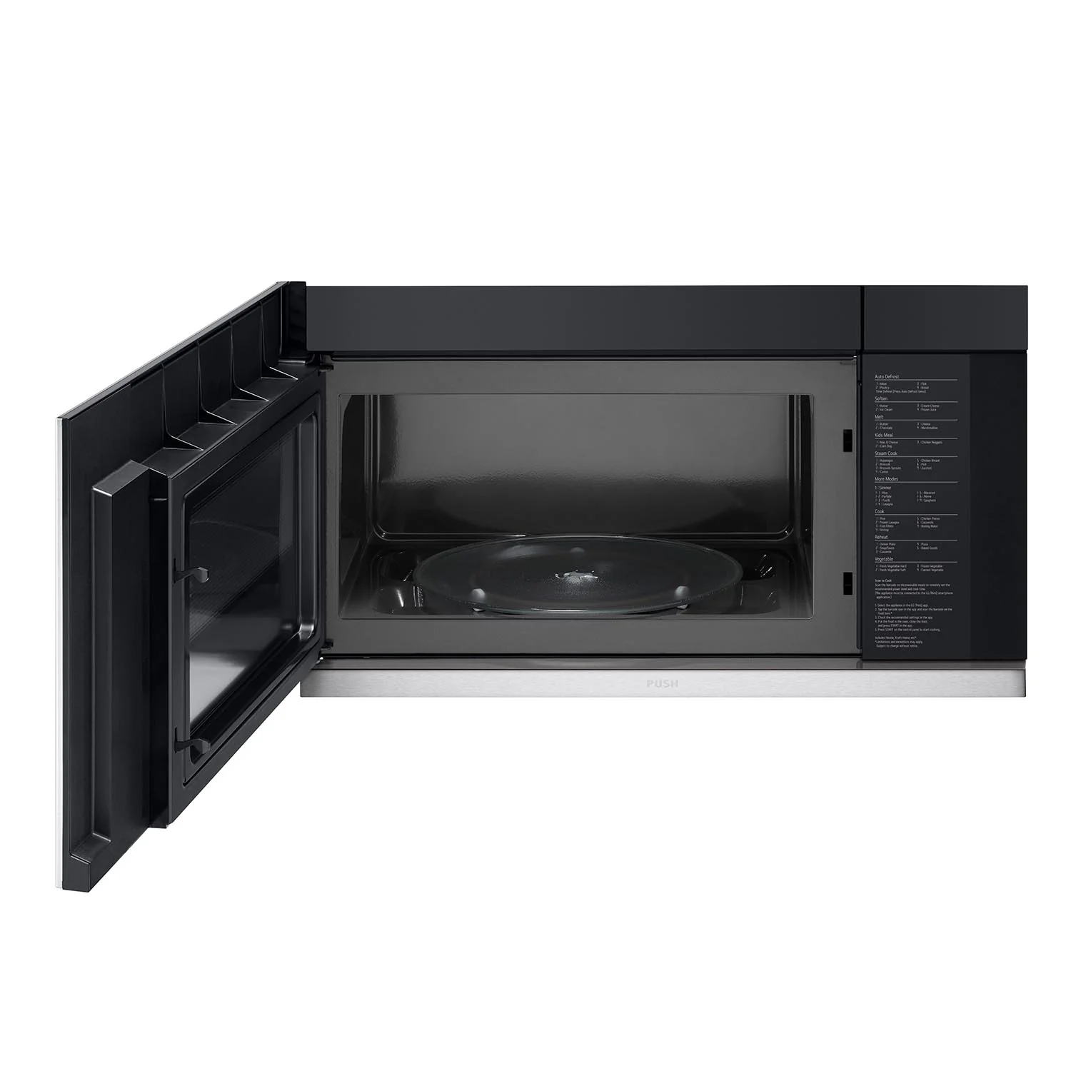 LG Smudge Resistant Stainless Steel Smart Wi-Fi Enabled Over-the-Range Microwave with ExtendaVent® 2.0 & EasyClean® (2.1 cu. ft.) - MVEL2137F - Image 5
