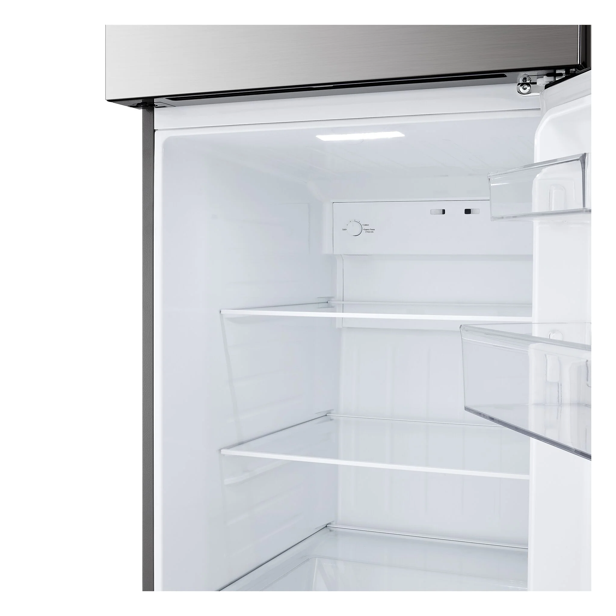 LG 27.5" 18 Cu. Ft. Smudge Resistant Stainless Steel Top-Frezer Refrigerator - LT18S2100S - Image 4
