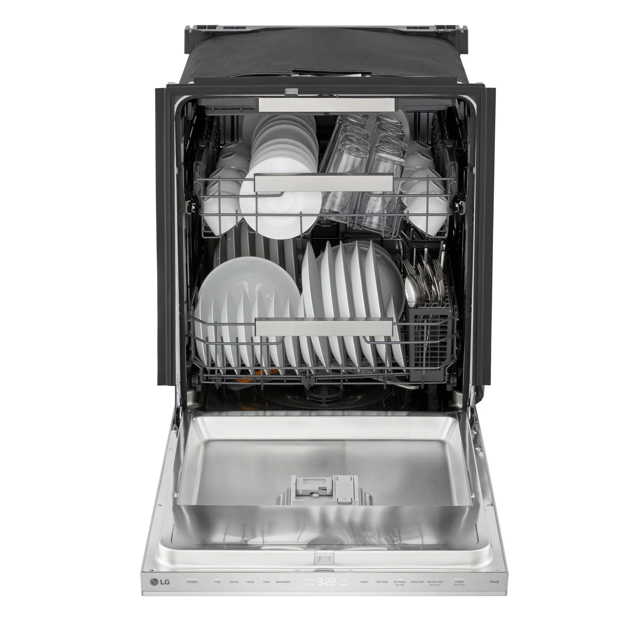 LG Stainless Steel 24" Top Control Dishwasher with QuadWash® - LDNPM654S - Image 3
