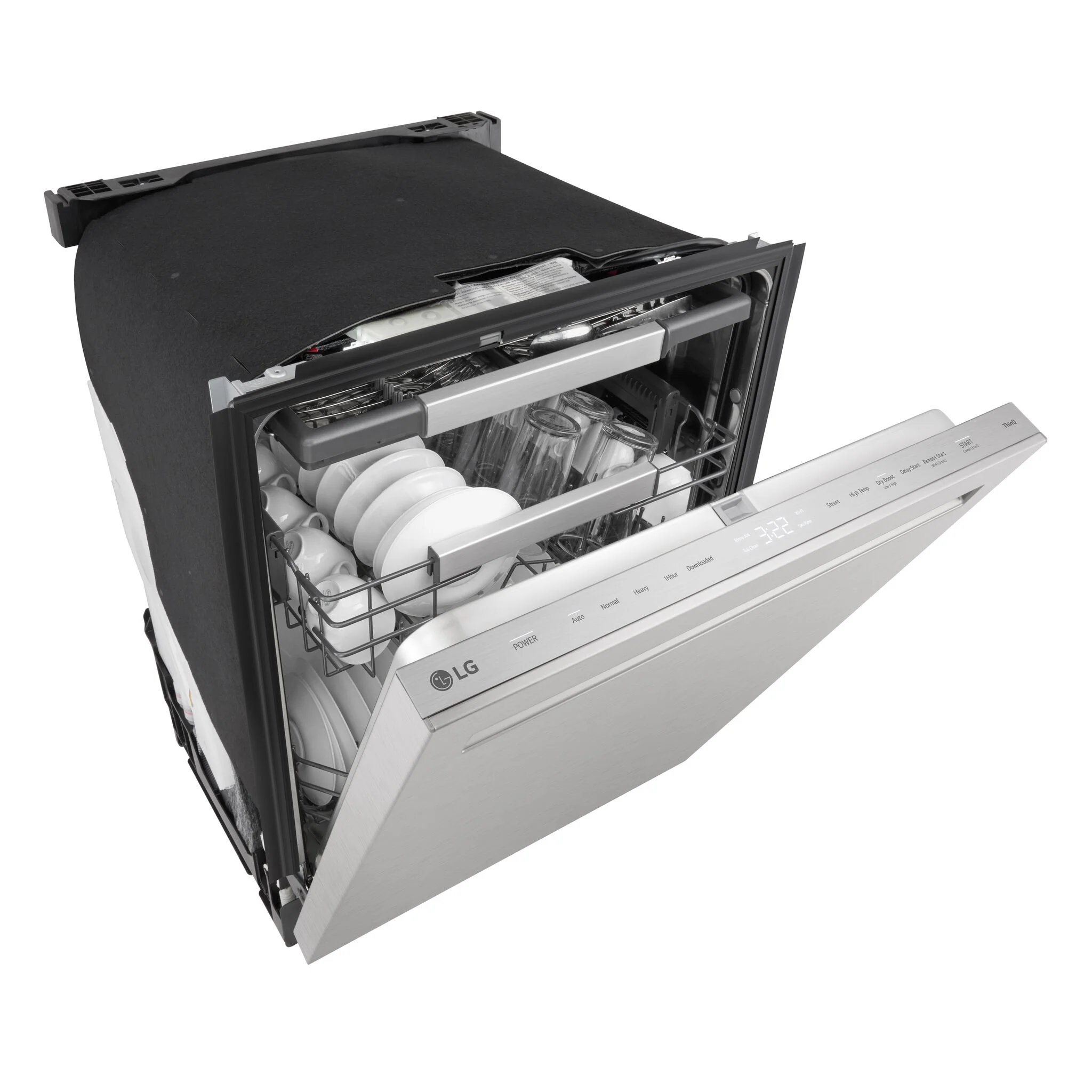 LG Stainless Steel 24" Top Control Dishwasher with QuadWash® - LDNPM654S - Image 9