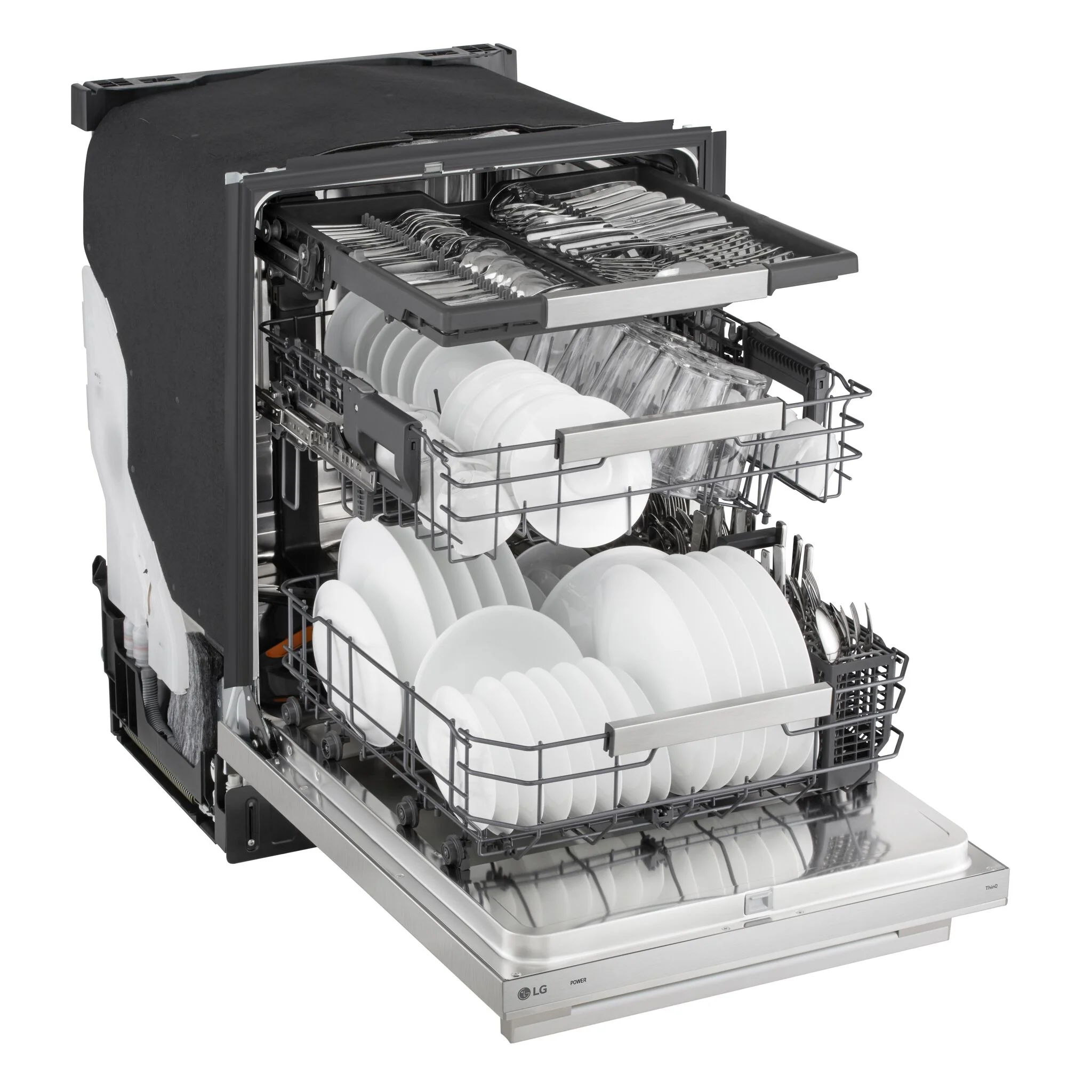 LG Stainless Steel 24" Top Control Dishwasher with TrueSteam® - LDNTH753S - Image 5