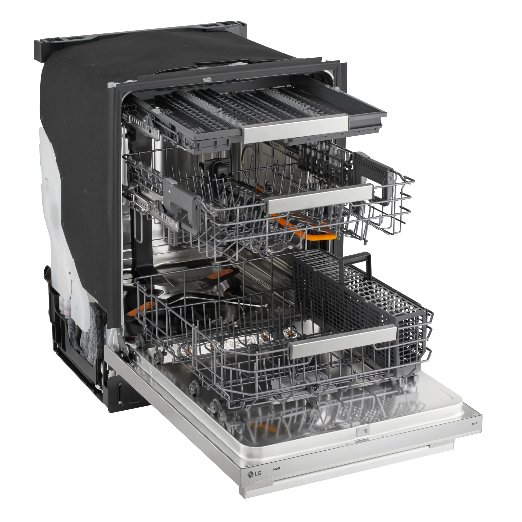 LG Stainless Steel 24" Top Control Dishwasher with TrueSteam® - LDNTH862S - Image 4