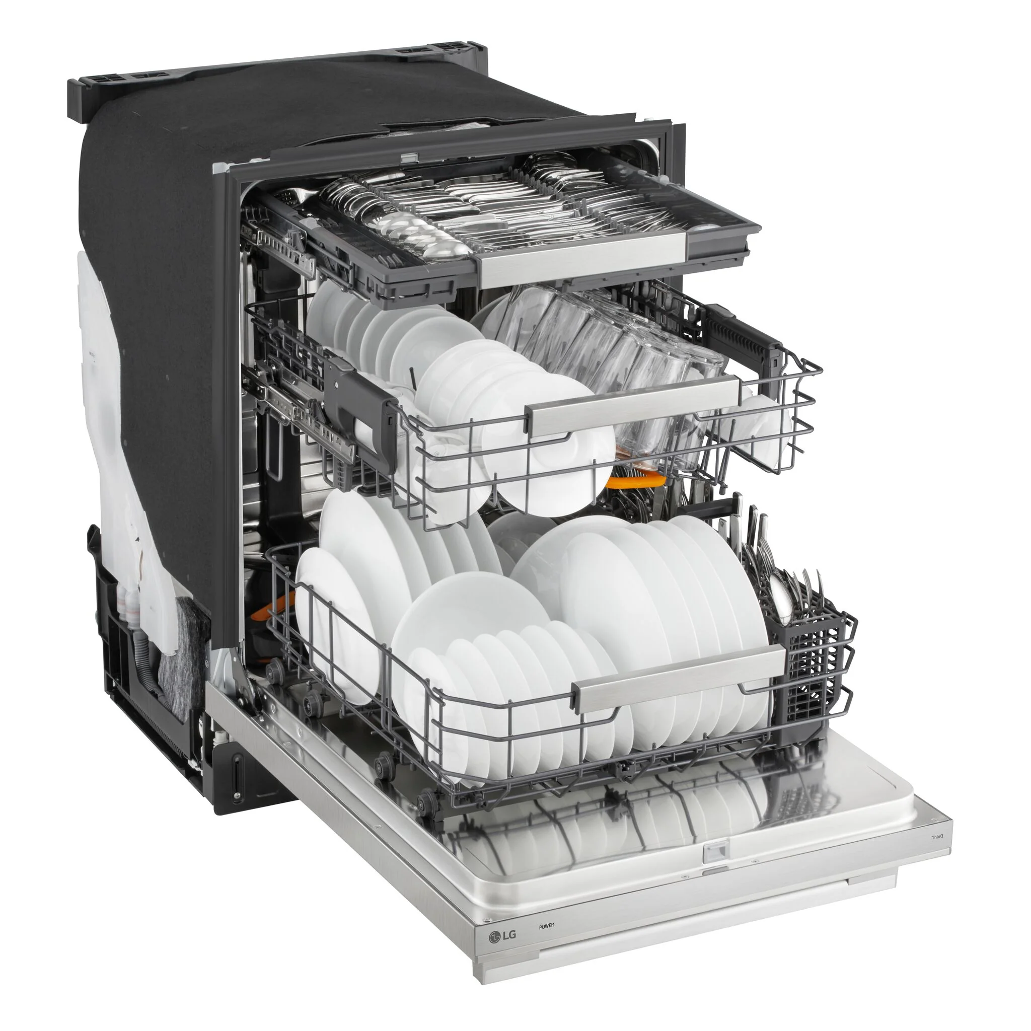 LG Stainless Steel 24" Top Control Dishwasher with TrueSteam® - LDNTH862S - Image 5