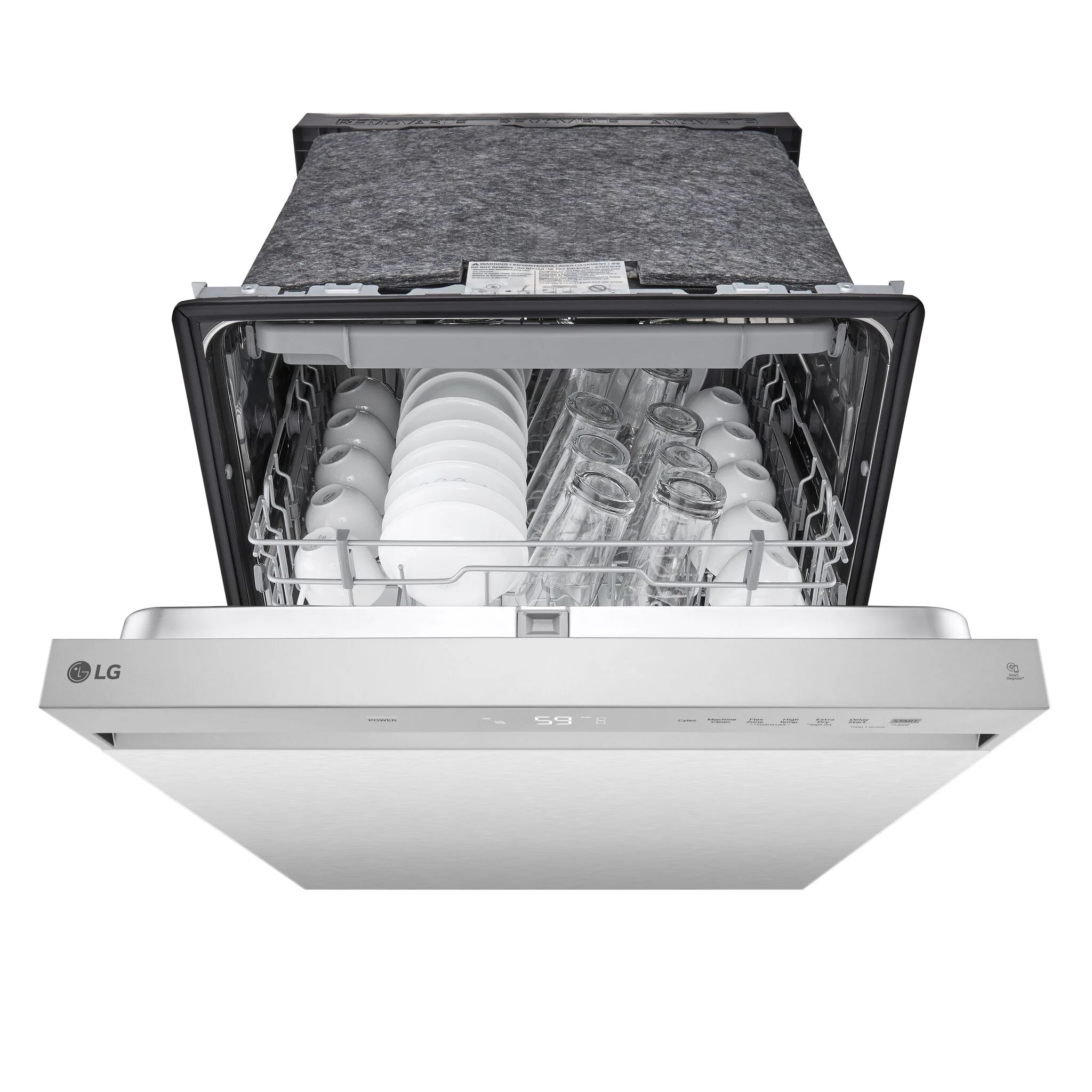 LG Stainless Steel Dishwasher with 3rd Rack - LDFC3532S - Image 6