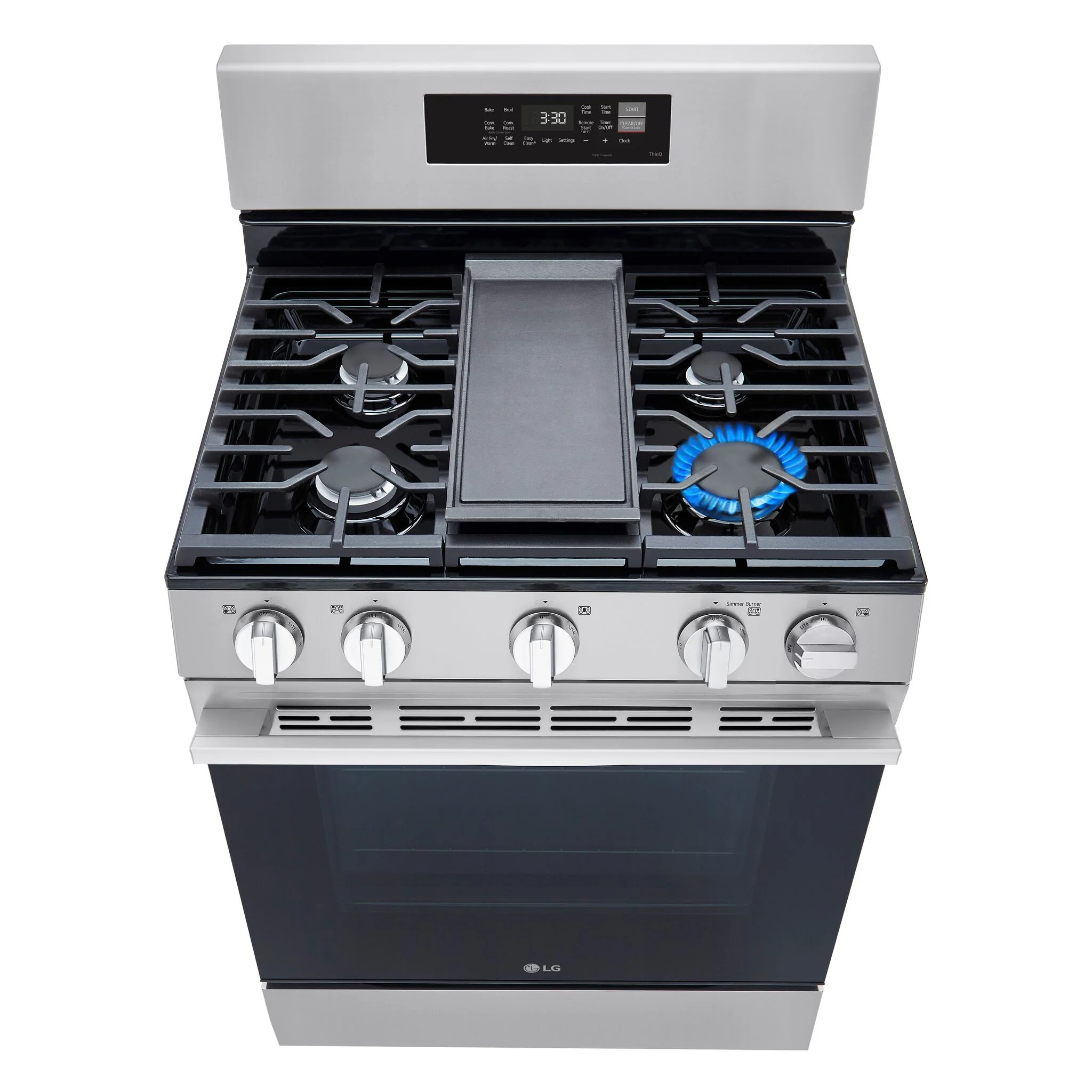 LG Stainless Steel Gas Range with ProBake Convection® (6.3 cu ft.) - LRGN6323Y - Image 7