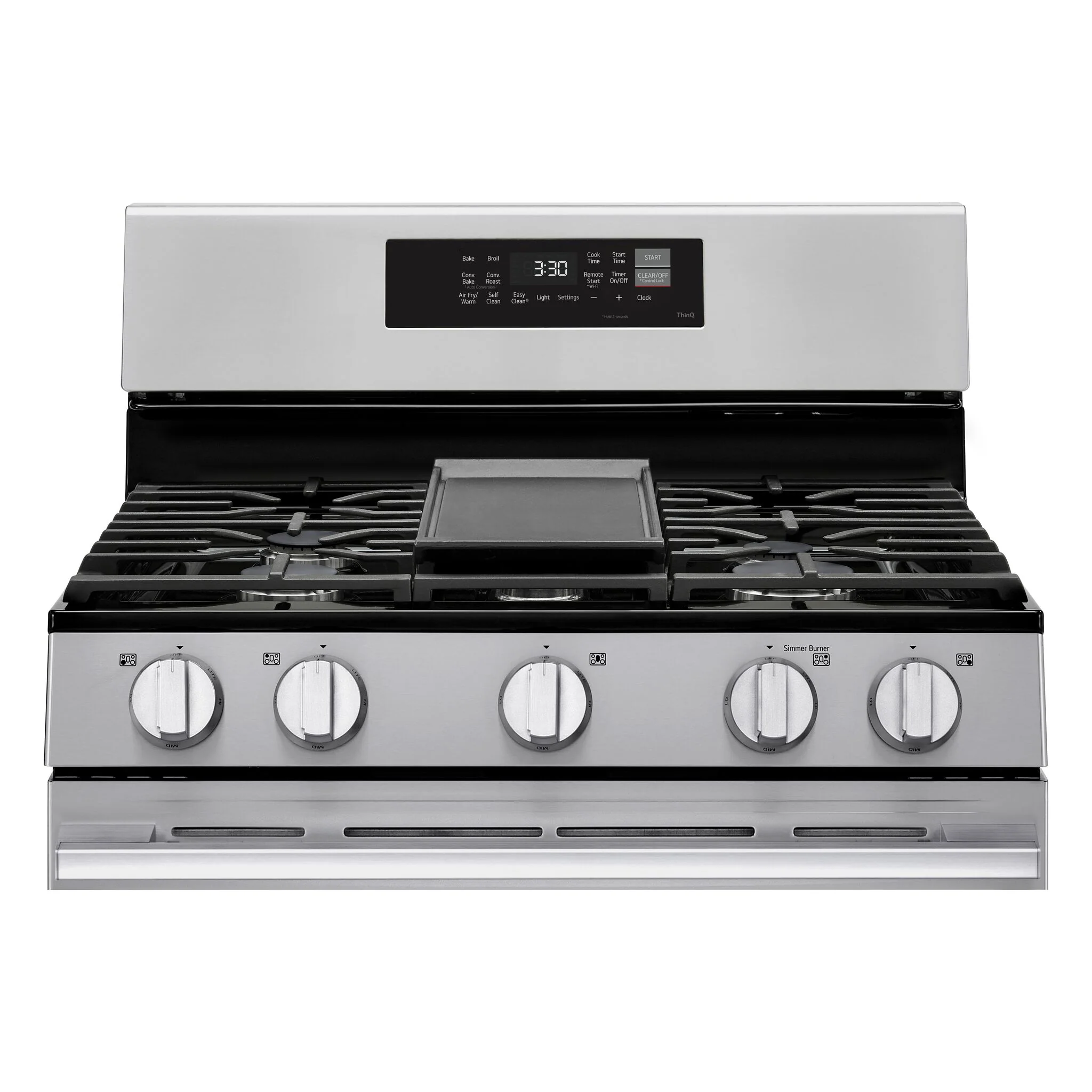 LG Stainless Steel Gas Range with ProBake Convection® (6.3 cu ft.) - LRGN6323Y - Image 8