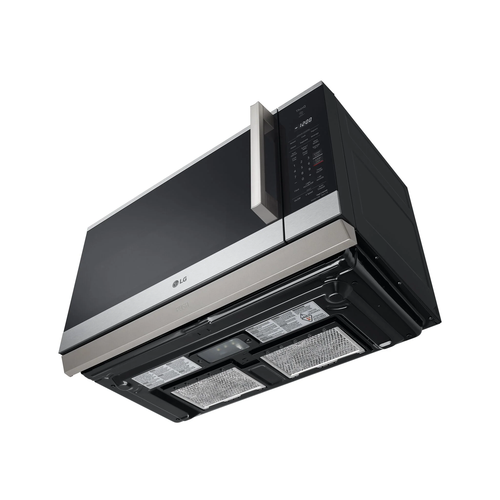LG Stainless Steel Over-the-Range Microwave with ExtendaVent®2.0 (2.1 cu.ft.) - MVEL2125X - Image 6