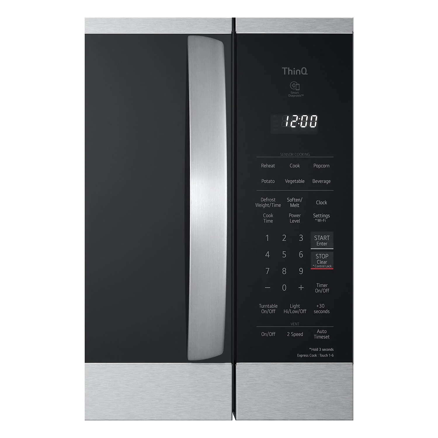 LG Stainless Steel Over-the-Range Smart Microwave 1.8 Cu. - MVEM1825F - Image 5
