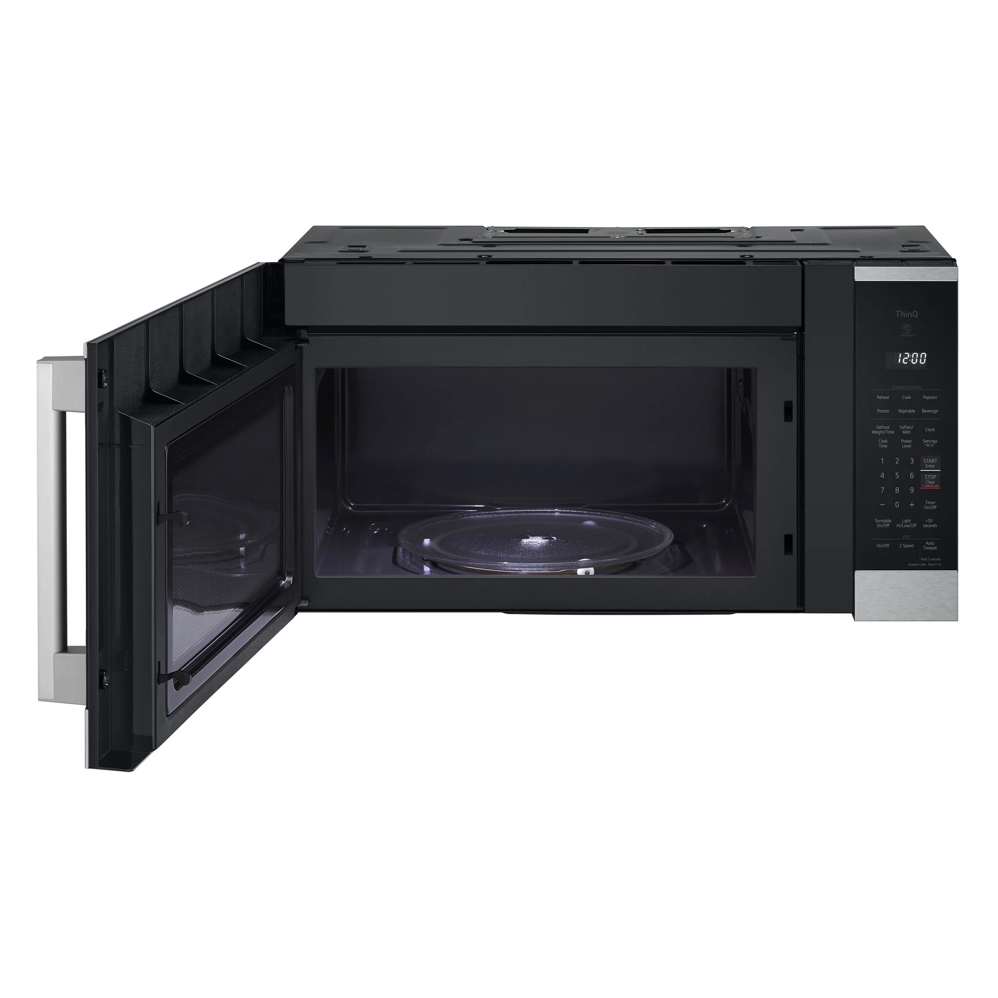LG Stainless Steel Smart Over-the-Range Microwave (1.8 cu. ft.) - MVEM1825X - Image 2