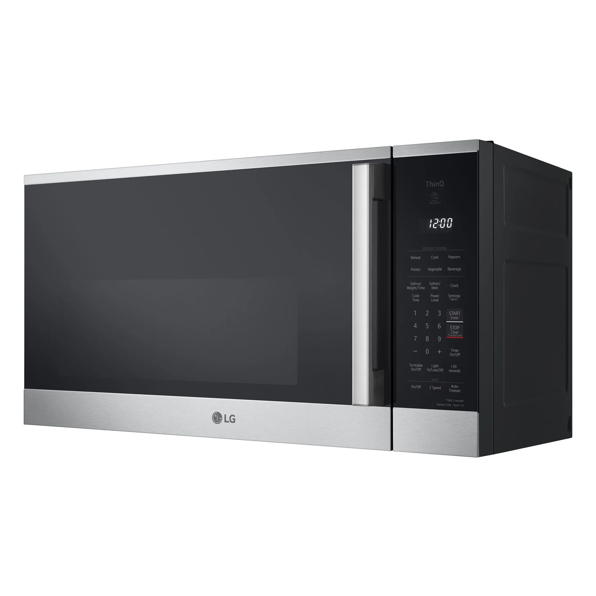 LG Stainless Steel Smart Over-the-Range Microwave (1.8 cu. ft.) - MVEM1825X - Image 5