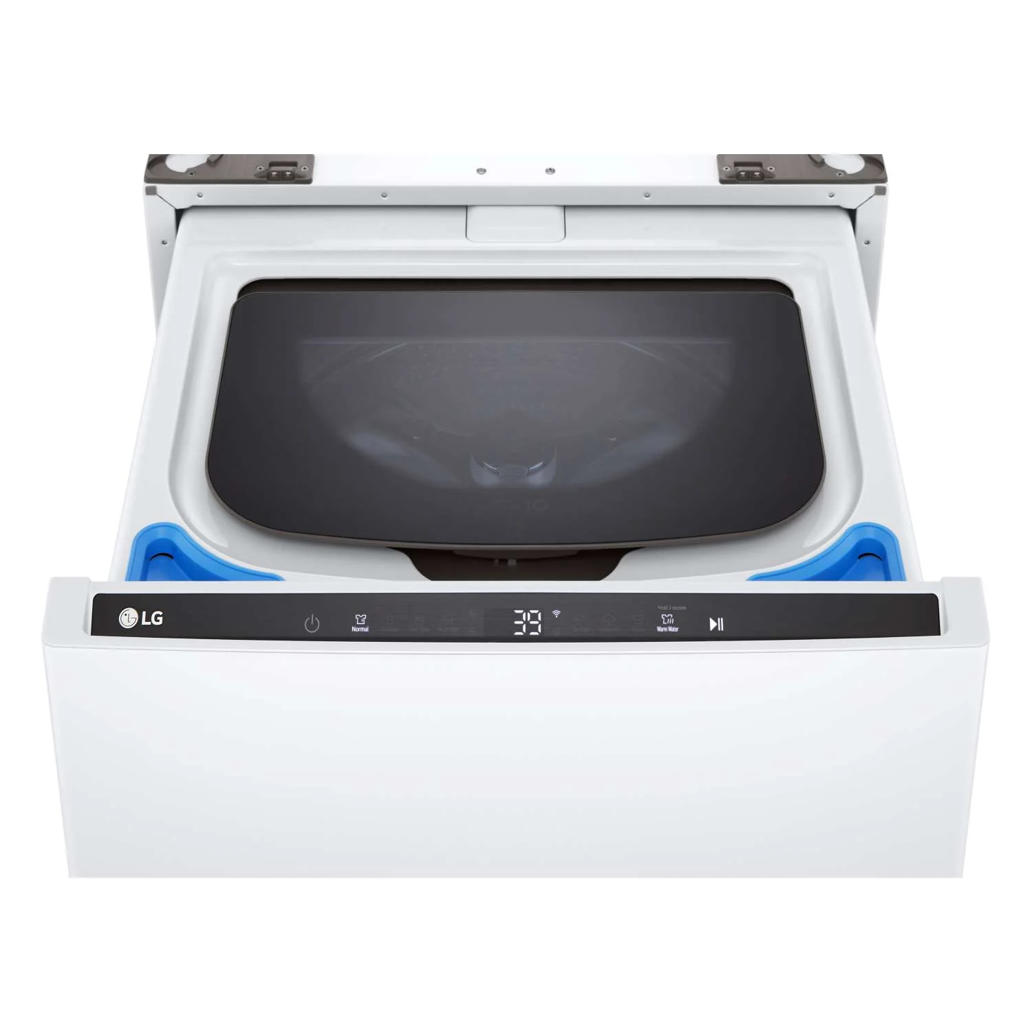LG White 27'' LG SideKick™ Pedestal Washer (1 Cu. Ft) - WD300CW - Image 3