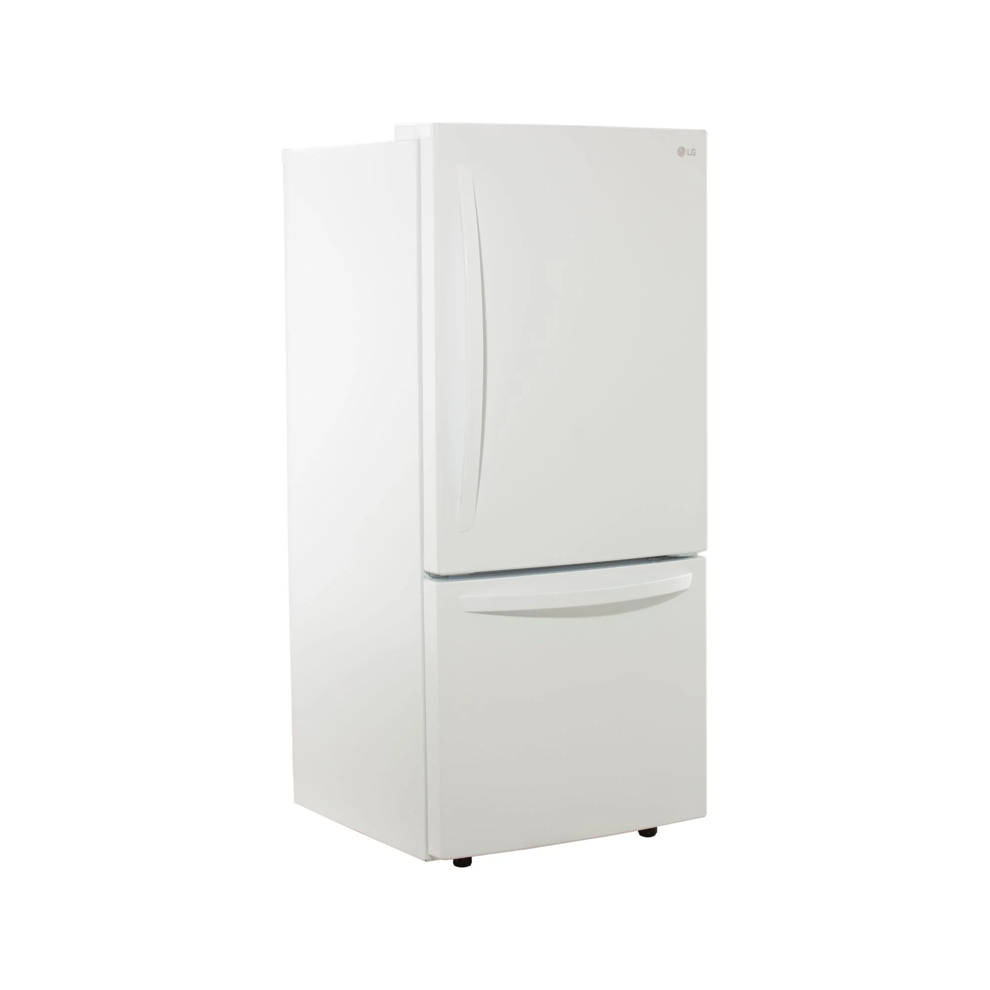 LG 30" 22.1 Cu. Ft. White Bottom-Freezer Refrigerator - LRDNS2200W - Image 3
