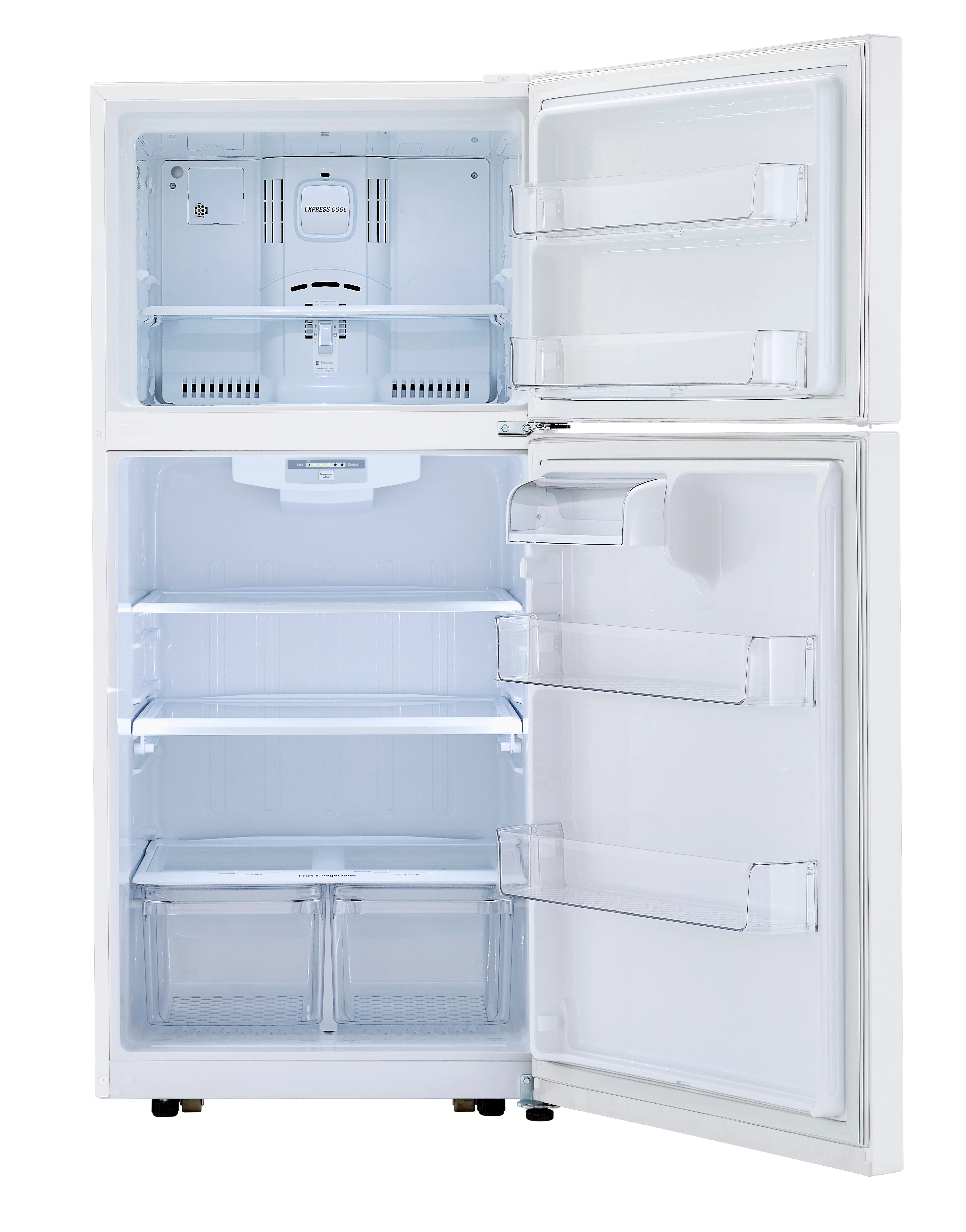 LG 30" 20 Cu. Ft. White Top-Freezer Refrigerator - LTCS20020W - Image 4