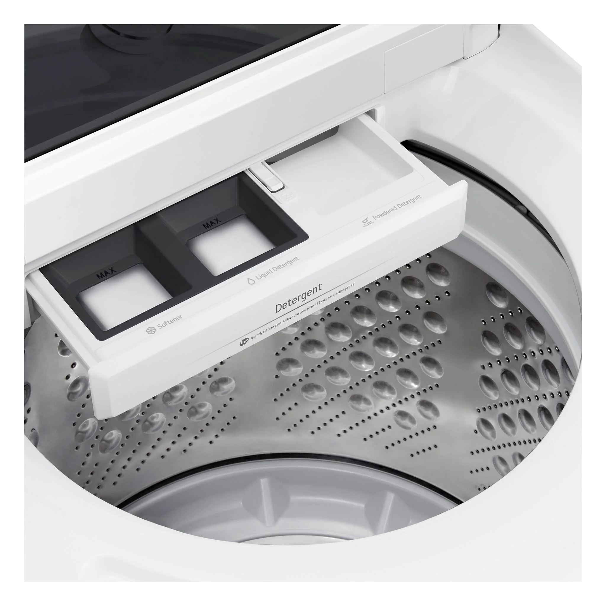 LG White Mega Capacity Smart Top Load Washer with AI Sensing (5.8 Cu. Ft) - WT8200CW - Image 4