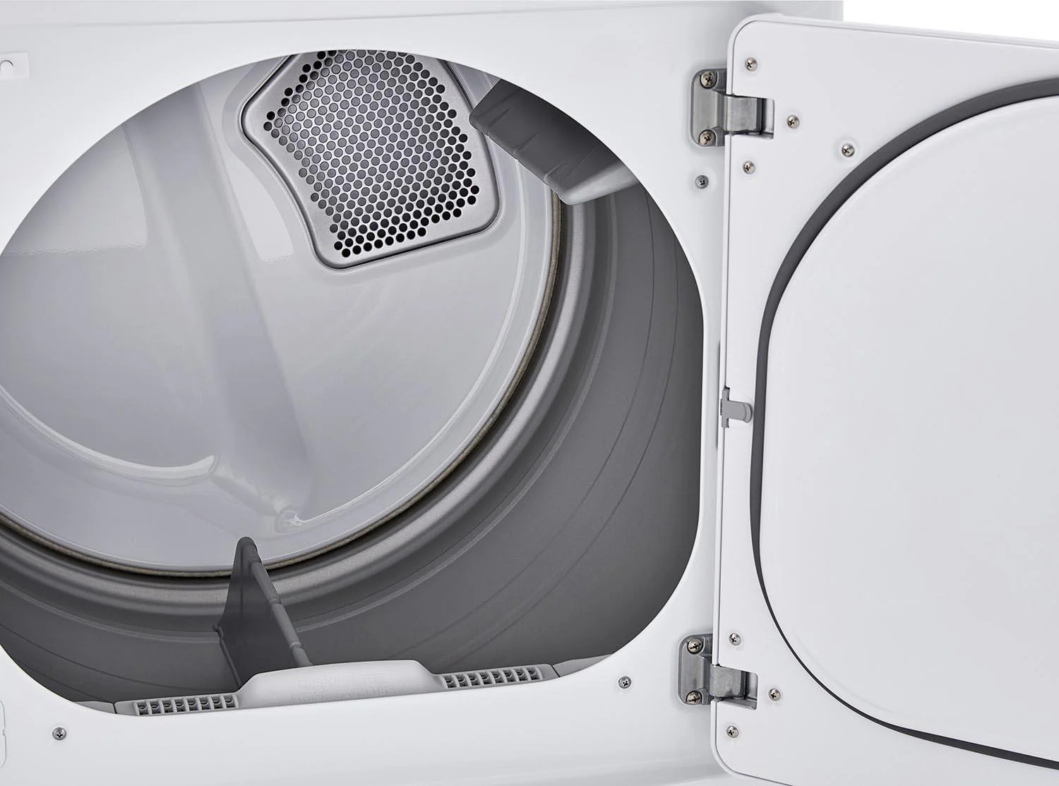 LG White Rear Control Energy Star Dryer with Sensor Dry (7.3 Cu. Ft) - DLE6100W - Image 7