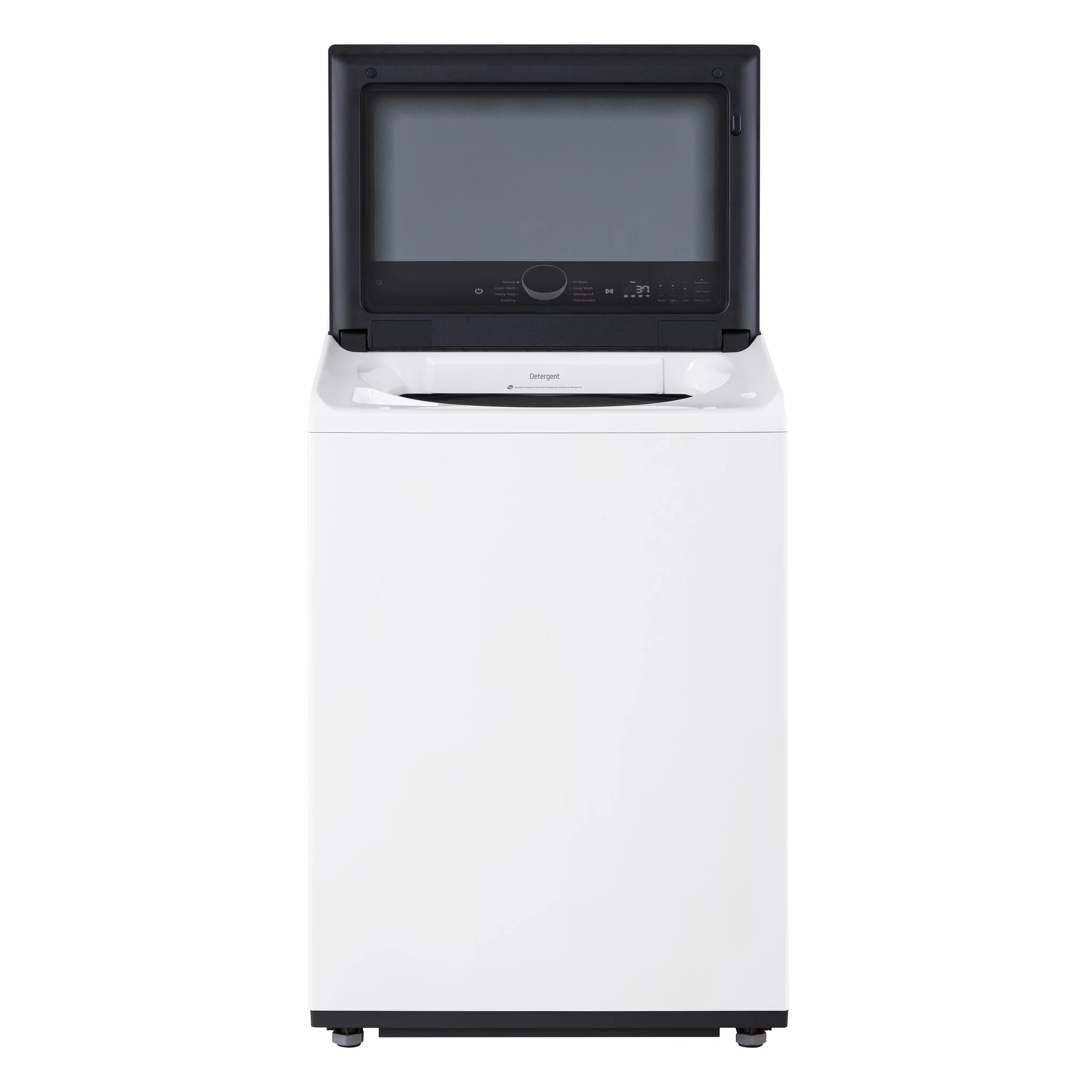 LG White Top Load Washer with 4-Way™ Agitator (6.1 cu. ft.) - WT8405CW - Image 2