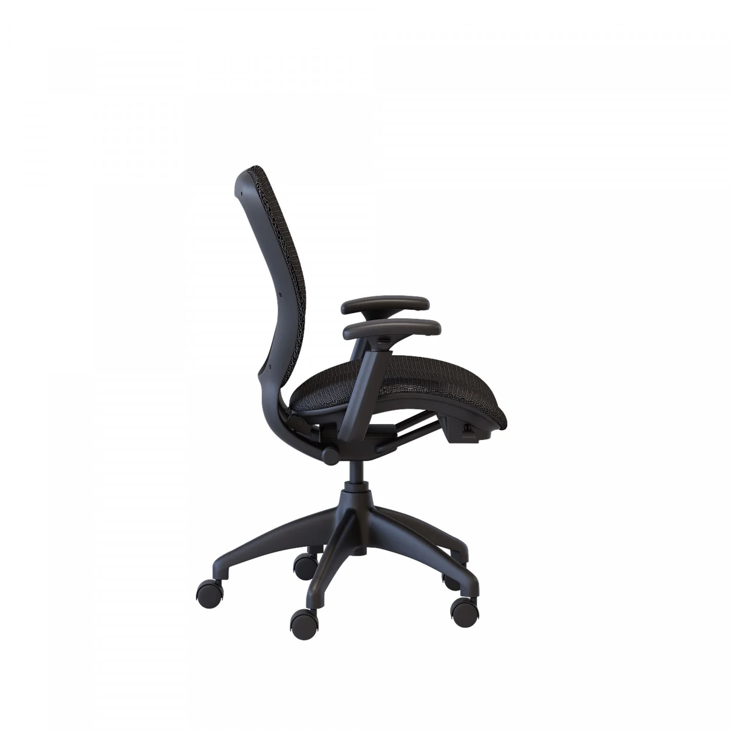 Liam Office Chair - Black - Image 3