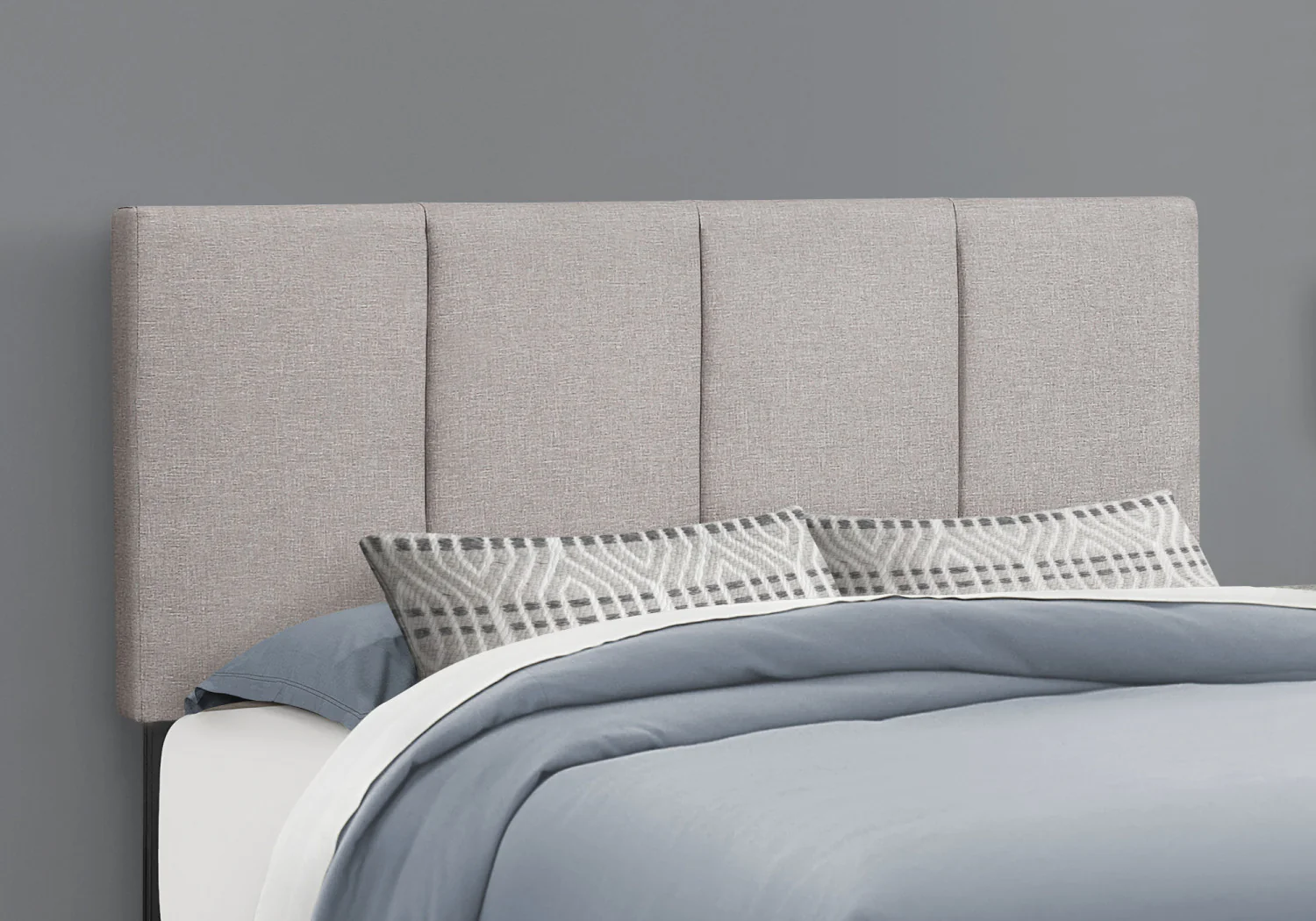 Lillian Queen Bed - Grey - Image 4