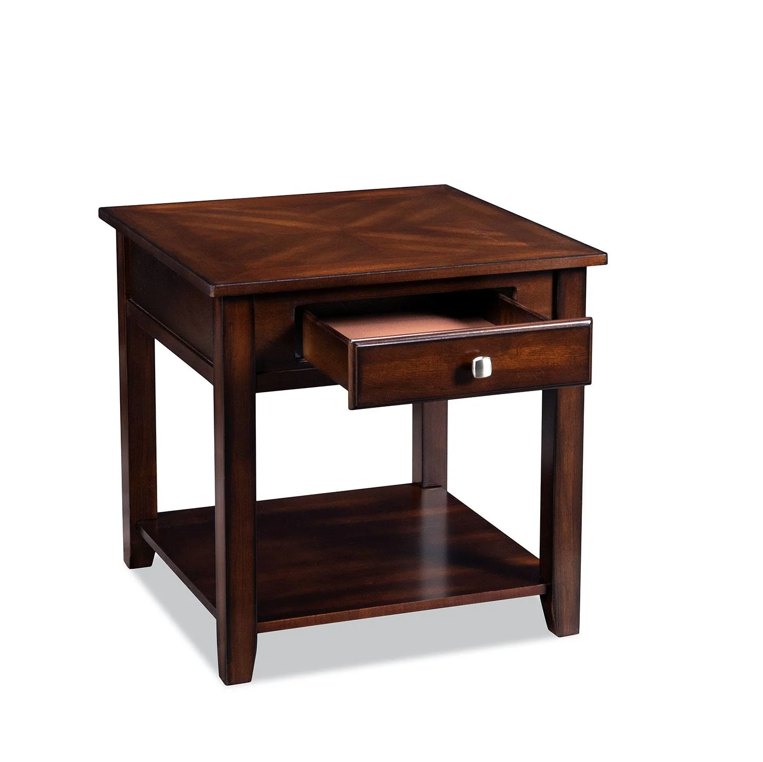 Linden End Table - Cherry - Image 3