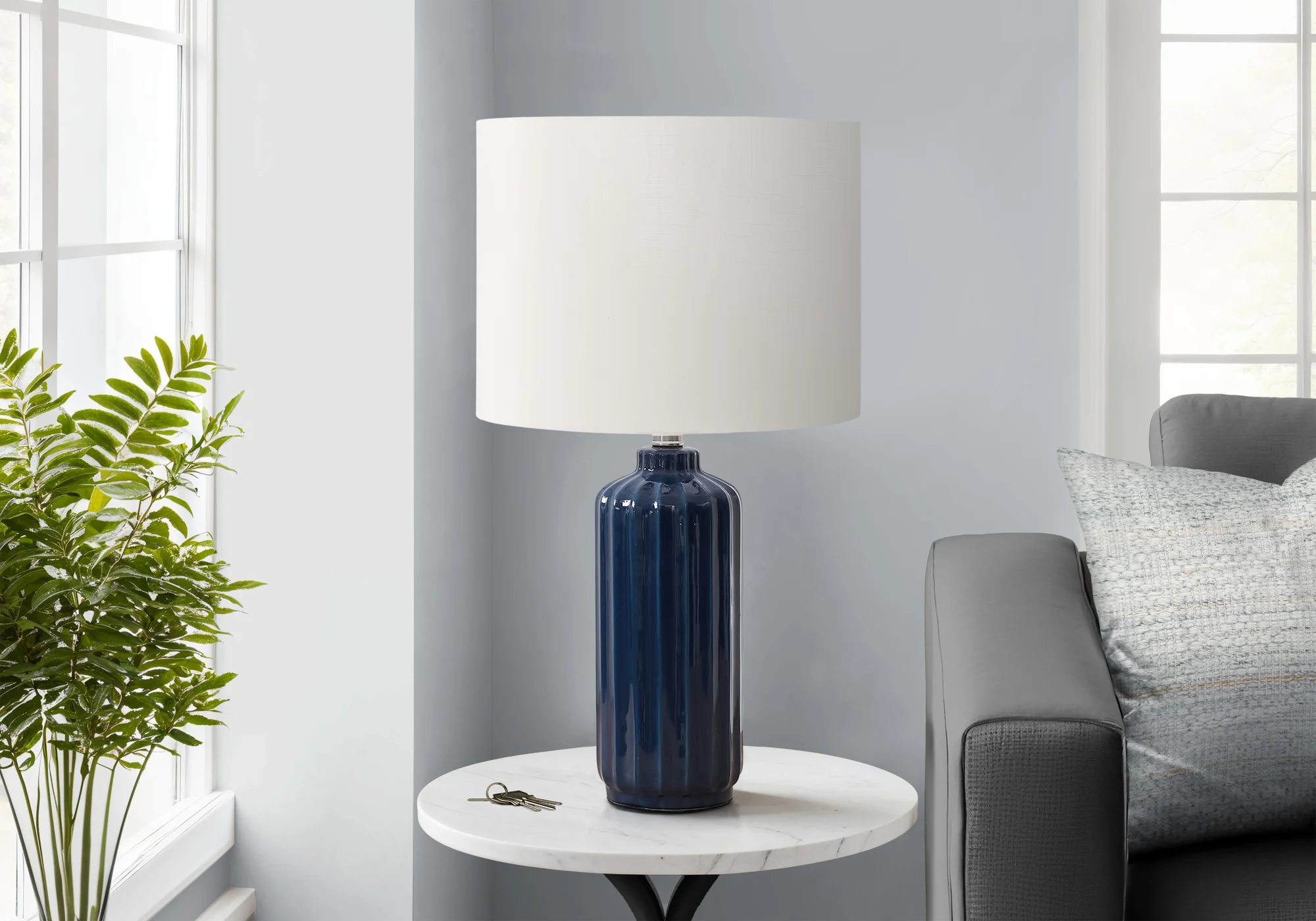 Loen Table Lamp - Blue - Image 2