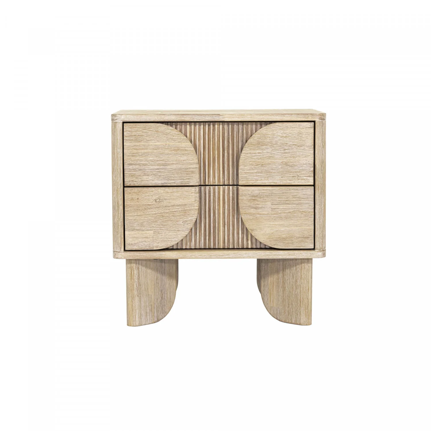 Lofva Night Table - Light Brown/Beige - Image 3