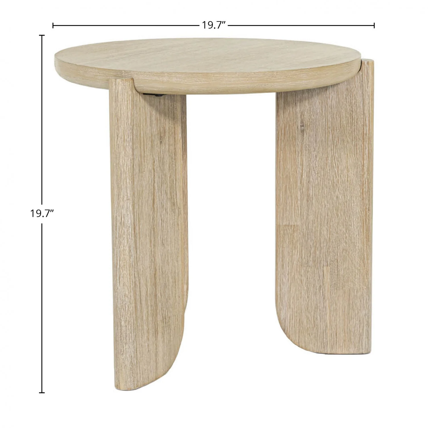 Lofva Side Table - Light Brown/Beige - Image 2