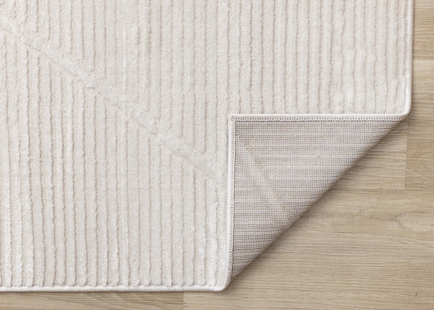 Logan Modern Lines Area Rug - 8' X 11' - Cream - Image 7