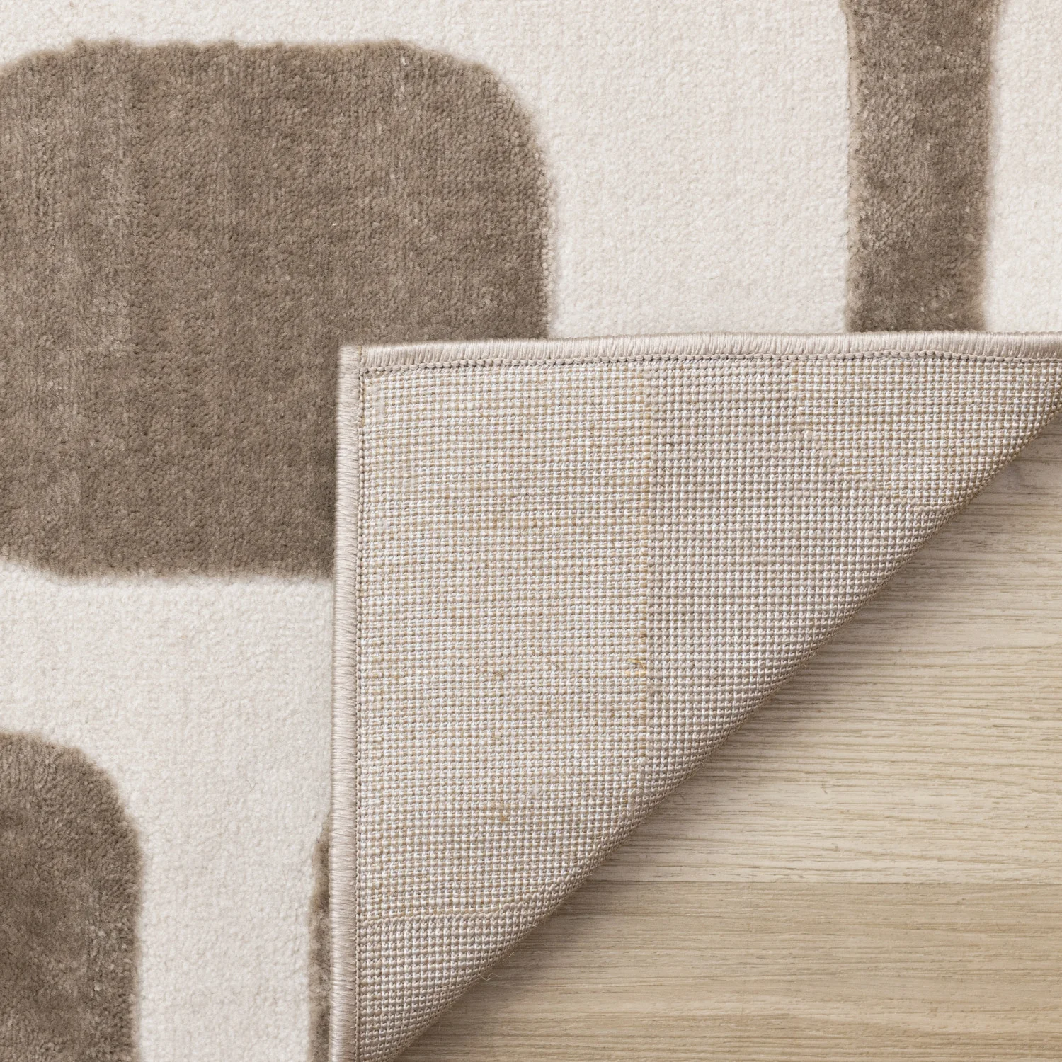 Logan Modern Vintage Area Rug - 8' X 11' - Brown/Cream - Image 11
