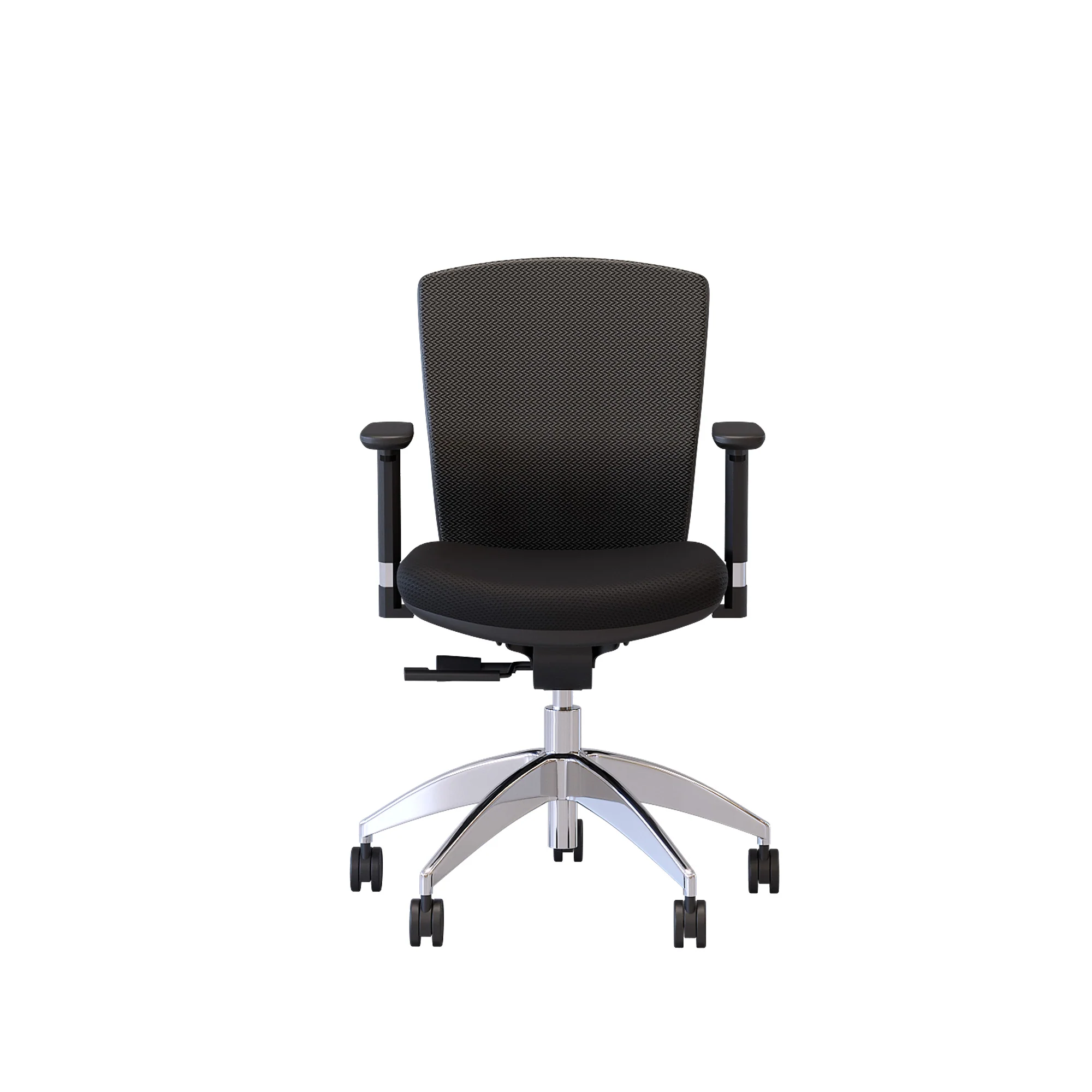 Logan Office Chair - Black - Image 2