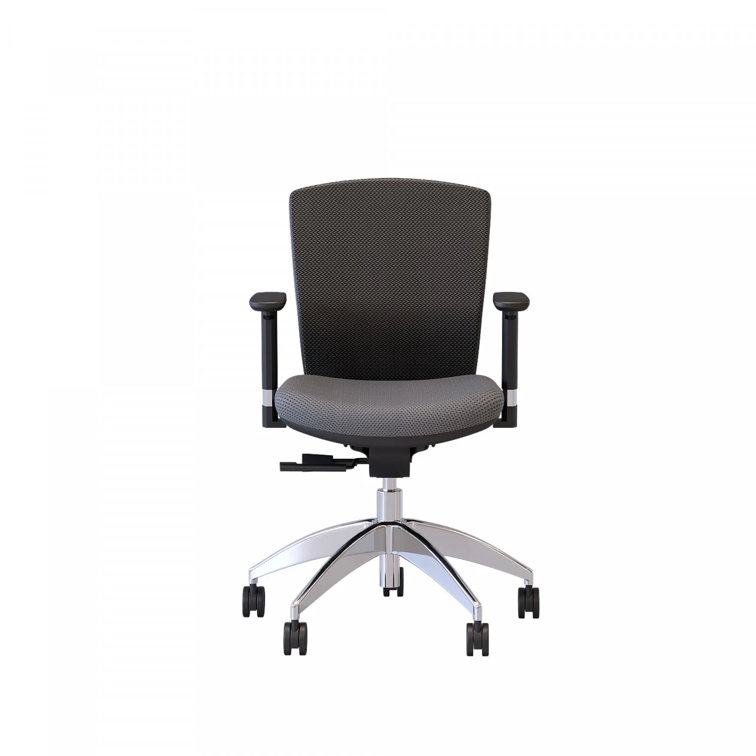 Logan Office Chair - Grey - Image 2