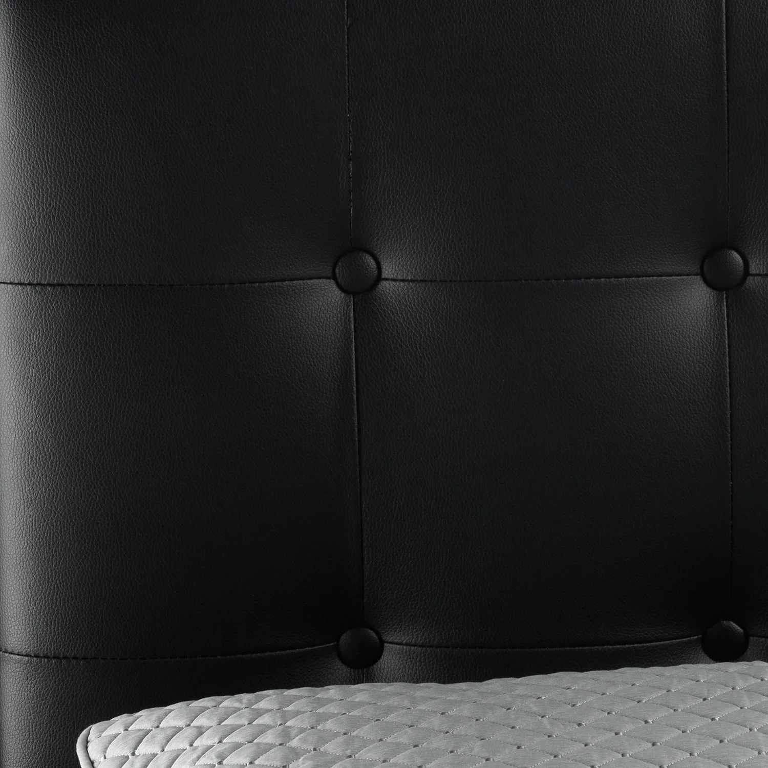 Lombardi Queen Headboard - Black - Image 2
