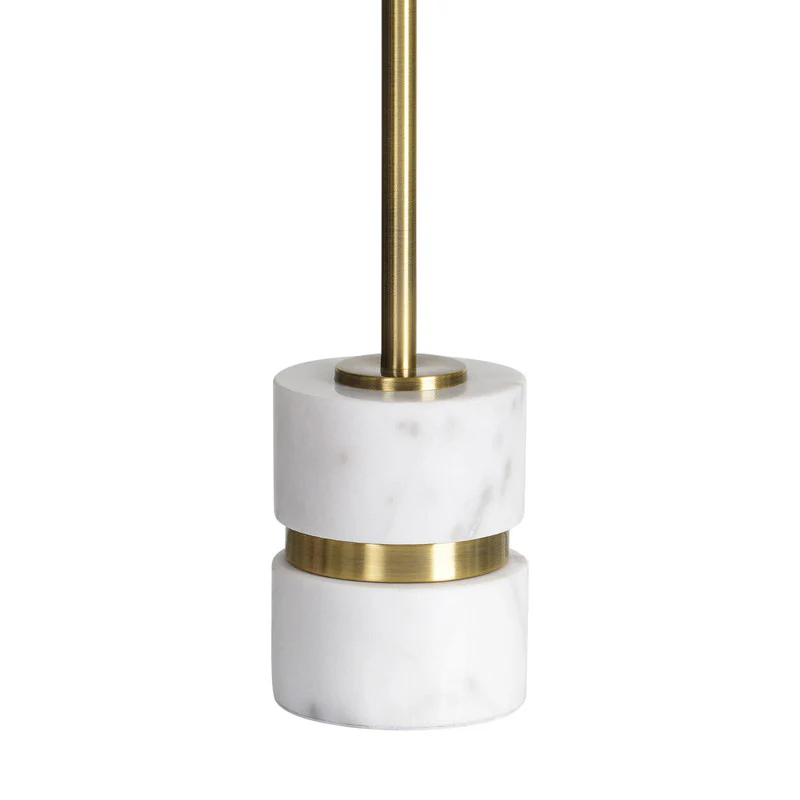 Lonny Table Lamp Set - White/Gold - Set of 2 - Image 2