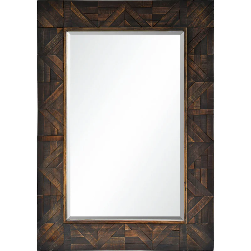 Loreburn Mirror - Dark Brown