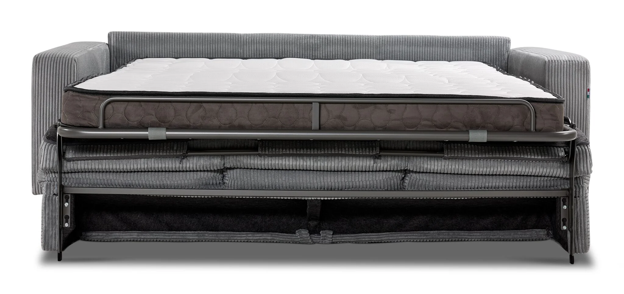 Loren Queen Sofa Bed - Grey - Image 2