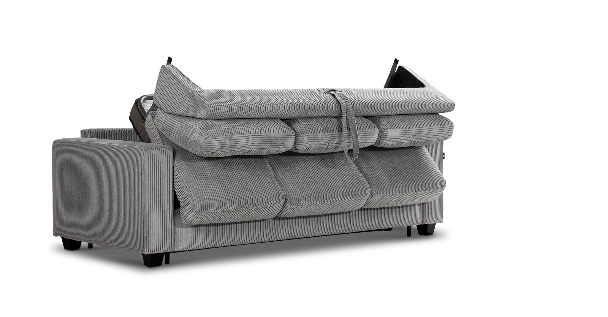 Loren Queen Sofa Bed - Grey - Image 6