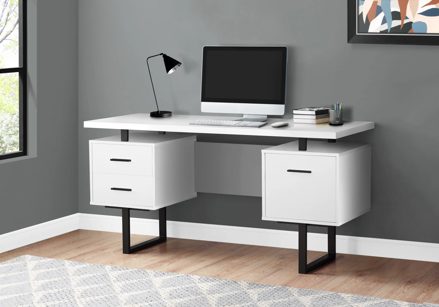 Loura Desk - White - Image 2