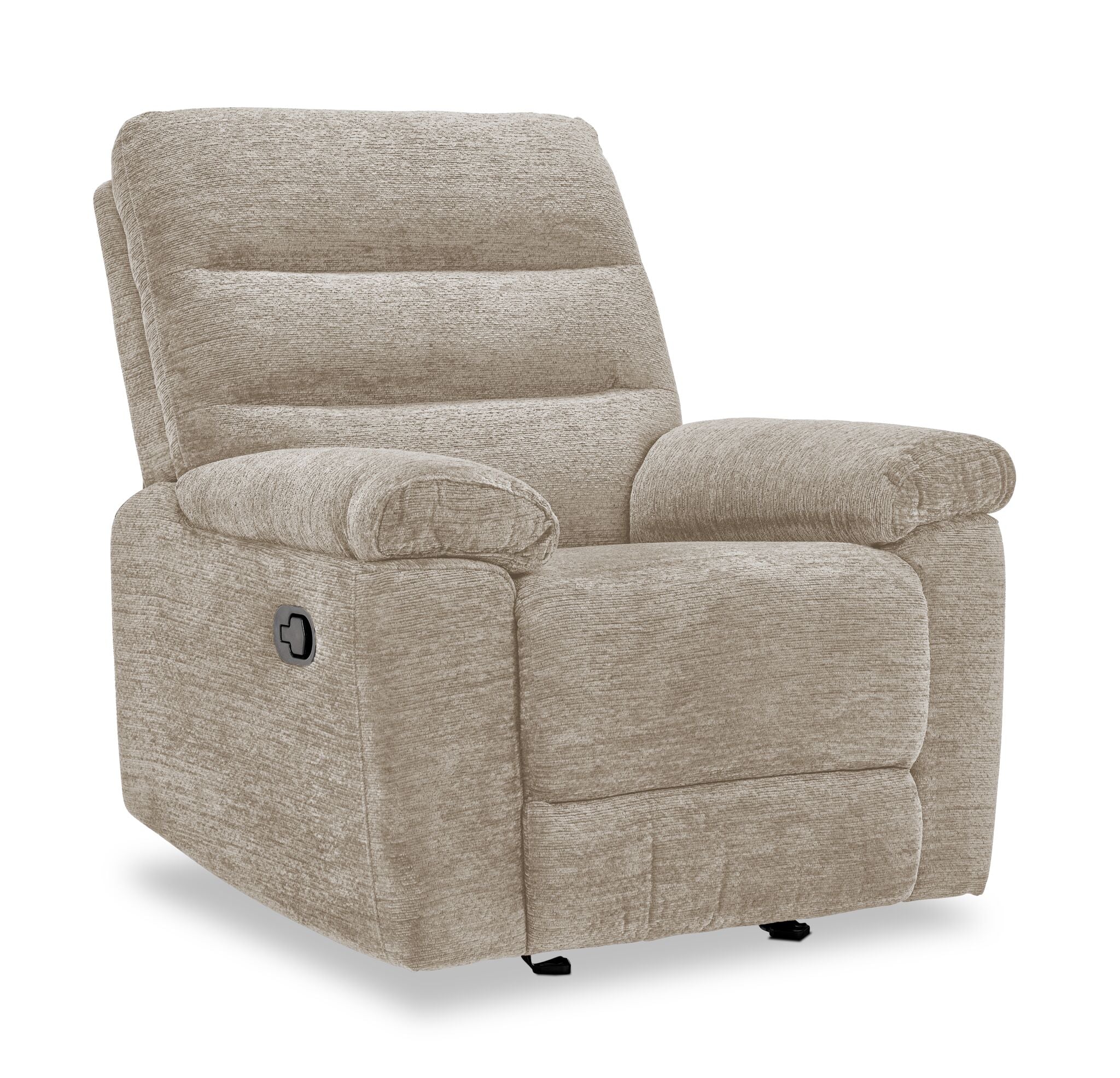 Lucie Glider Recliner - Ivory