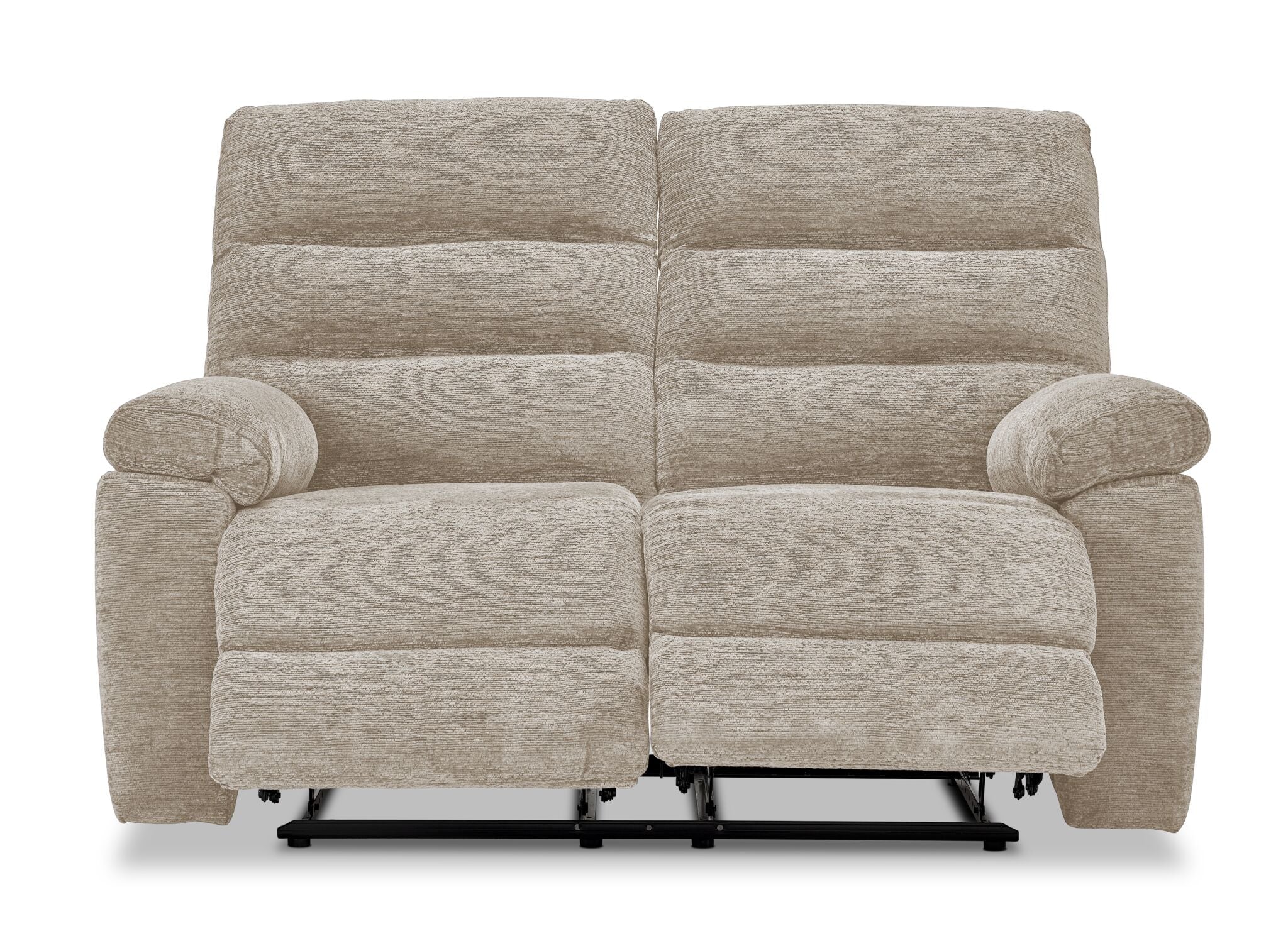 Lucie Reclining Loveseat - Ivory - Image 5