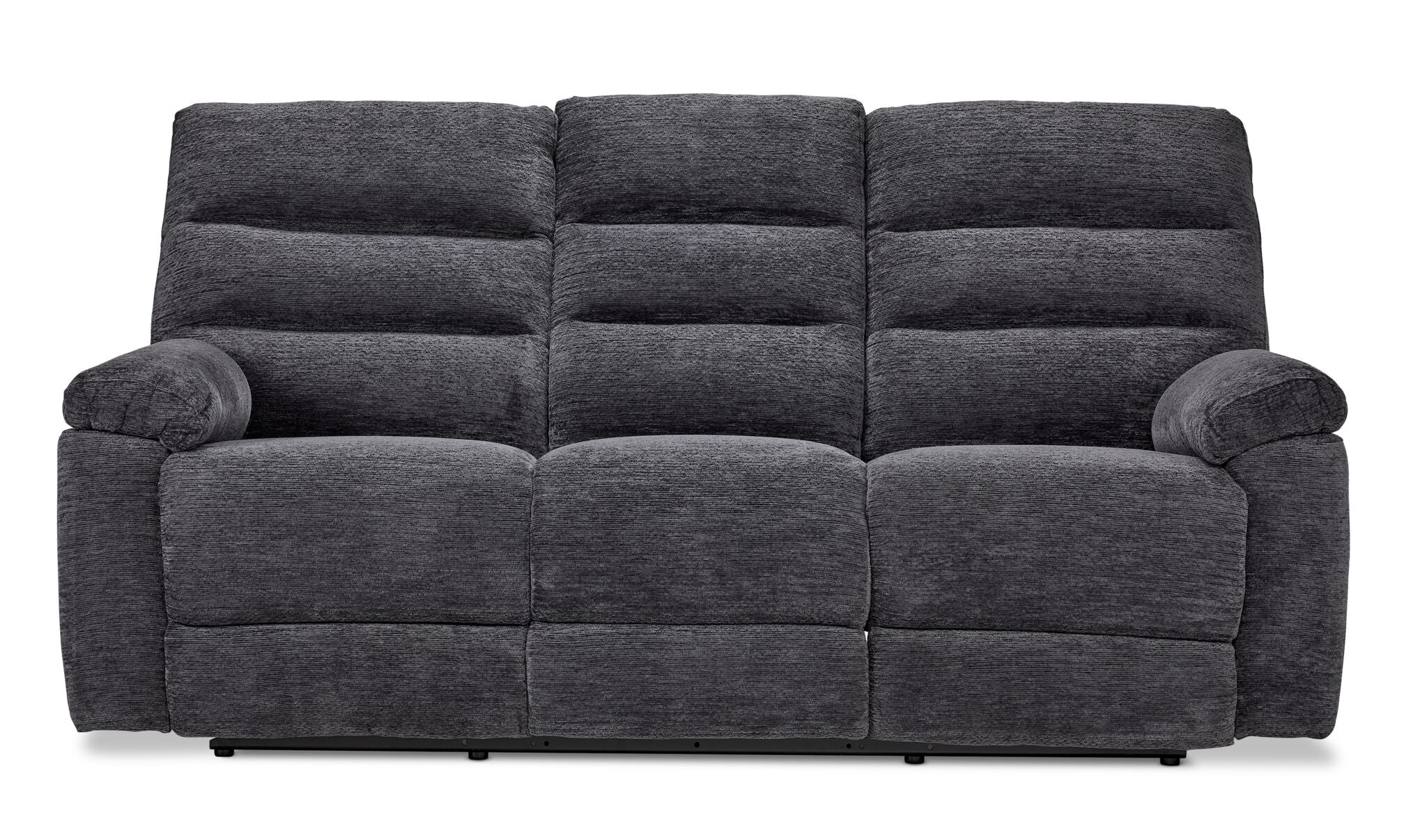 Lucie Reclining Sofa - Charcoal - Image 2