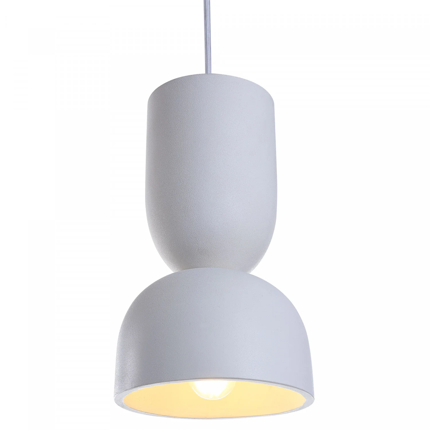 Lumi Pendant - Textured White - Image 3