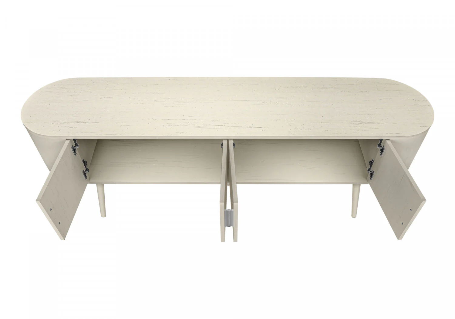 Lunar 71" TV Stand - White - Image 8