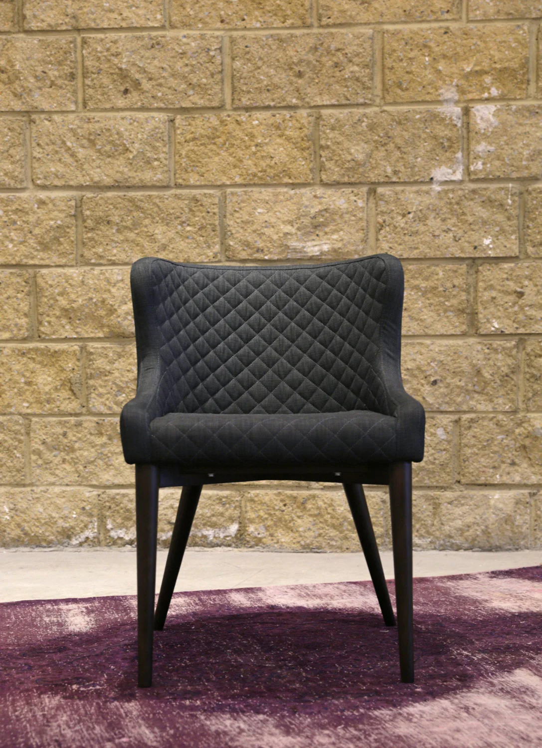Lunvik Dining Chair - Dark Grey - Set of Two - Image 2