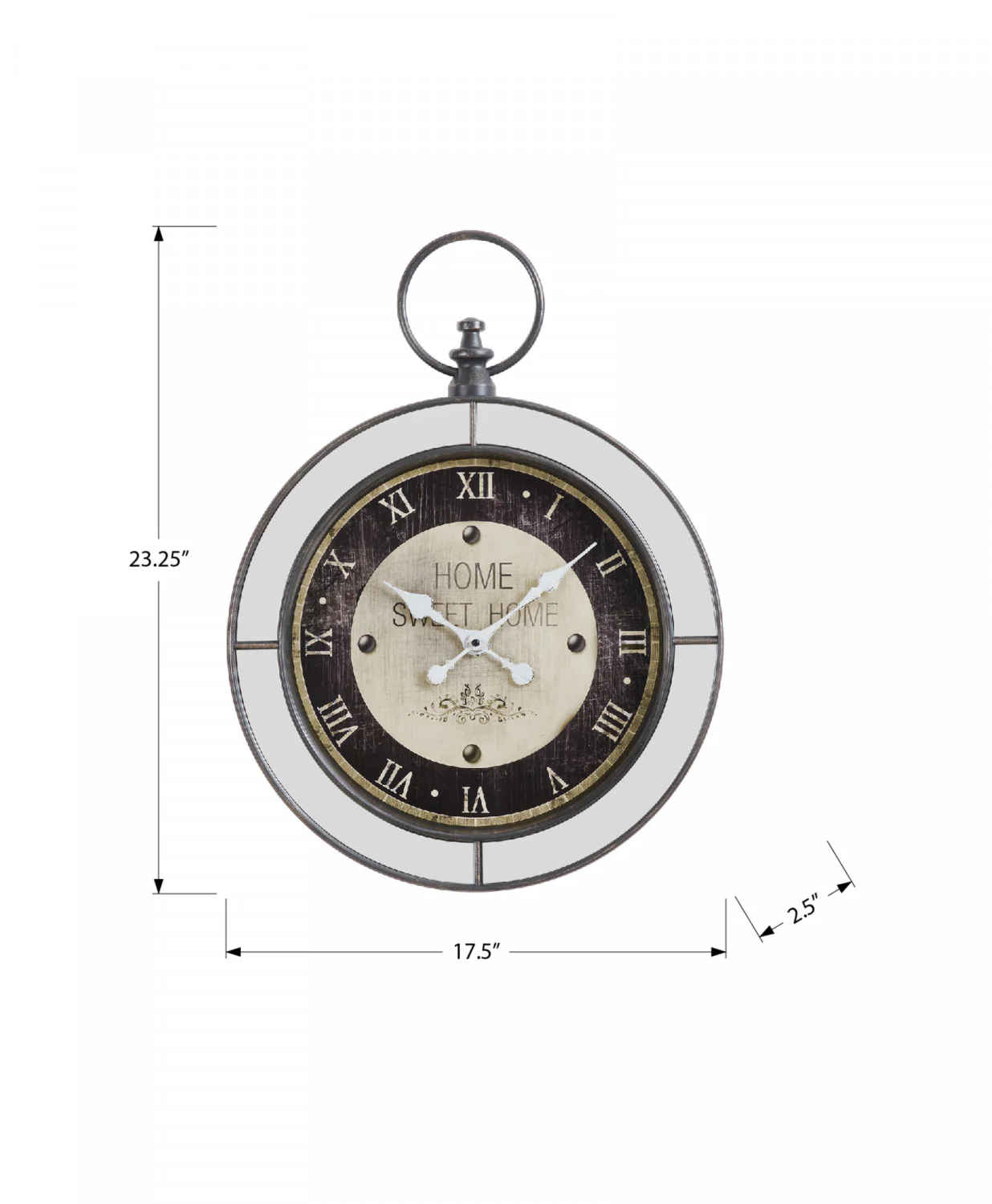 Luster Clock - Brown - Image 3