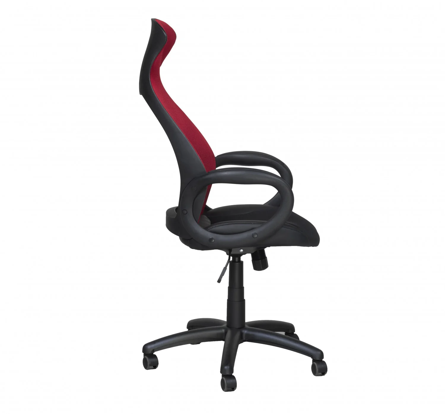 Luz Office Chair - Red/Black - Image 4