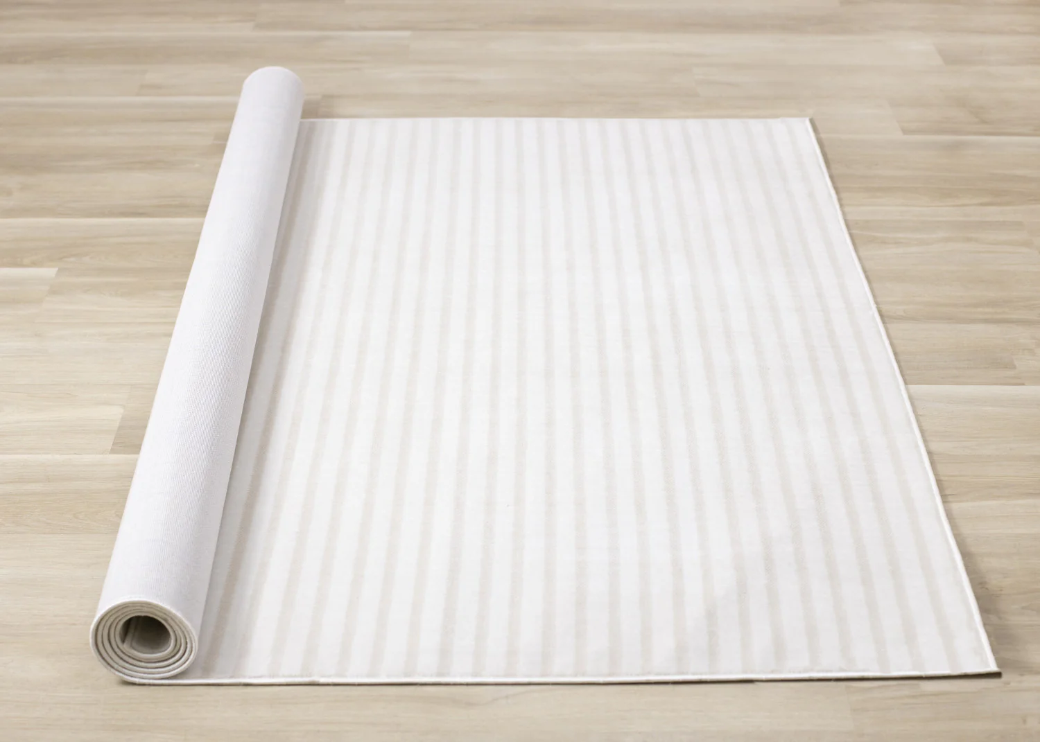 Machine Washable Modern Stripes Area Rug - 5' X 8' - Cream/Beige - Image 8