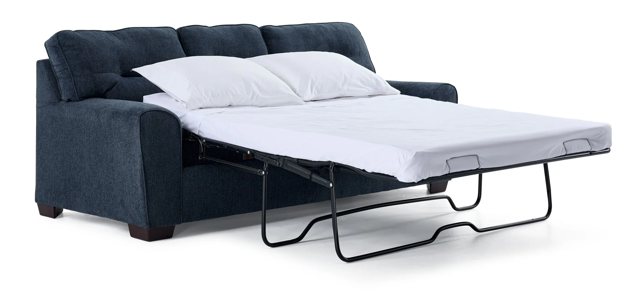 Mackay Queen Sofa Bed - Blue - Image 2