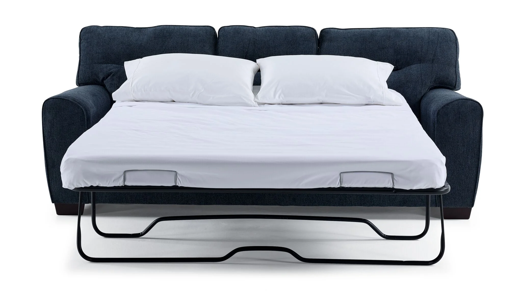 Mackay Queen Sofa Bed - Blue - Image 3