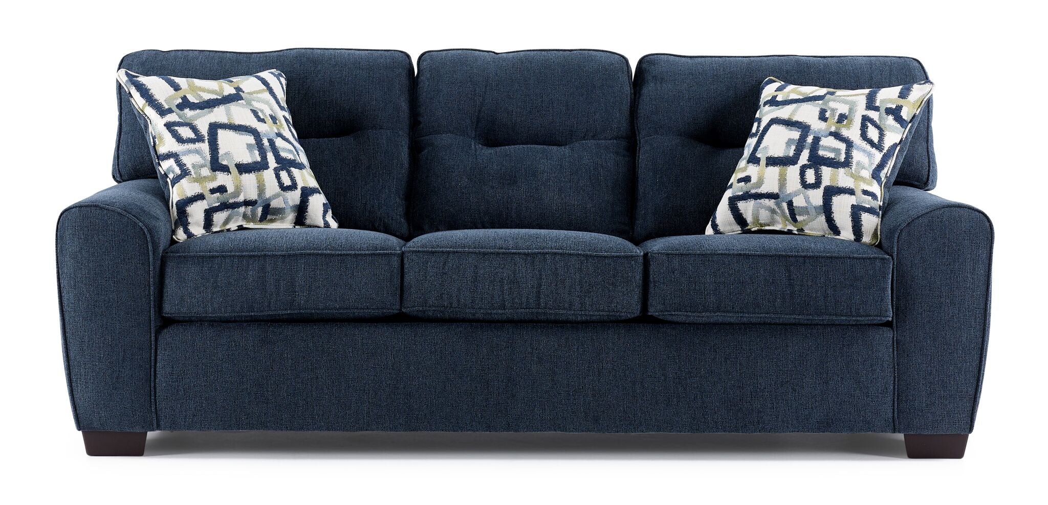 Mackay Queen Sofa Bed - Blue - Image 4