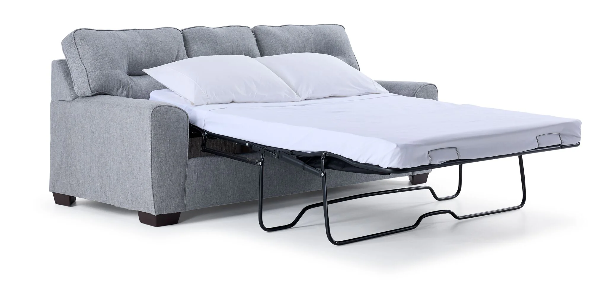 Mackay Queen Sofa Bed - Grey - Image 2