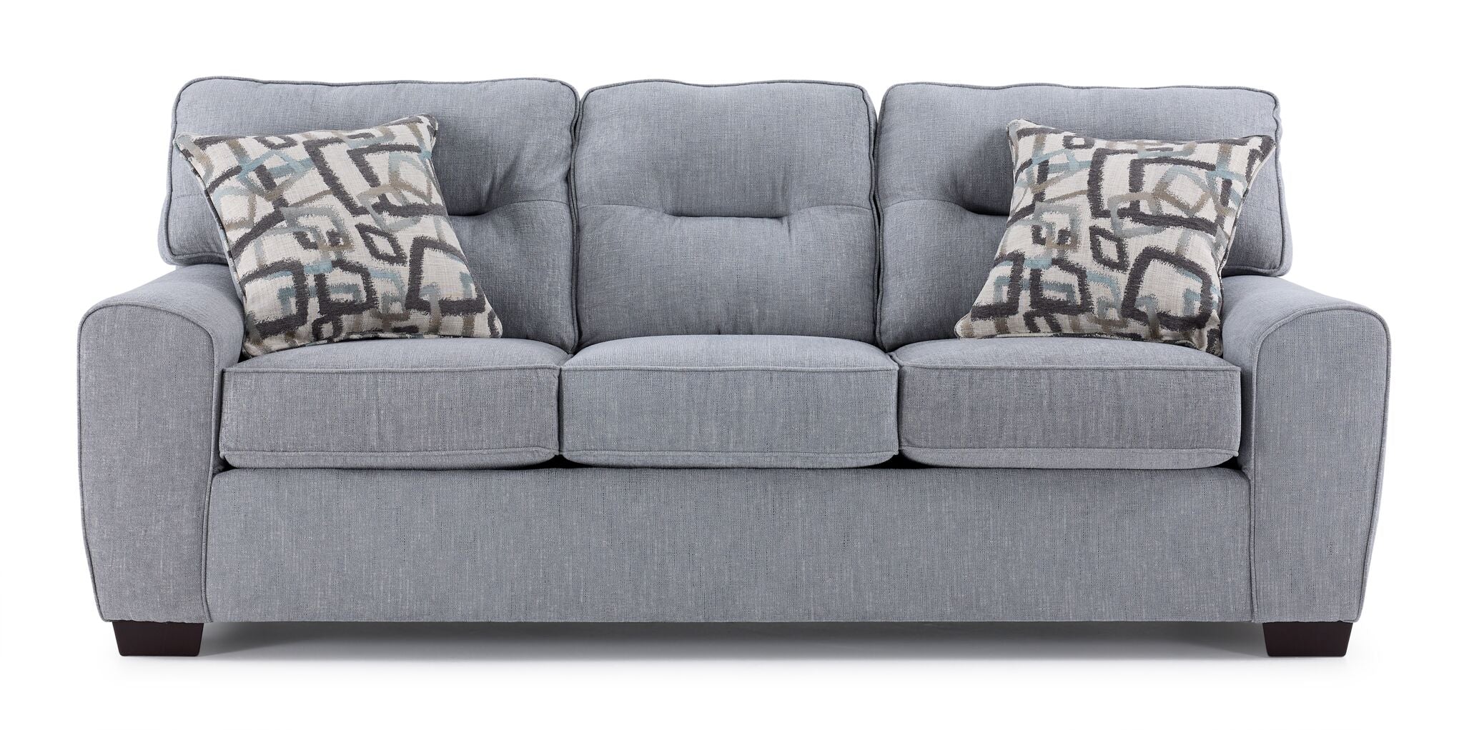 Mackay Queen Sofa Bed - Grey - Image 4